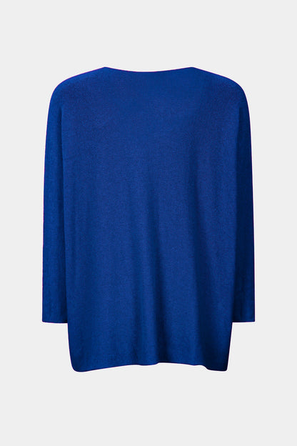 Cloud Two Slash Neck Oversize Jumper