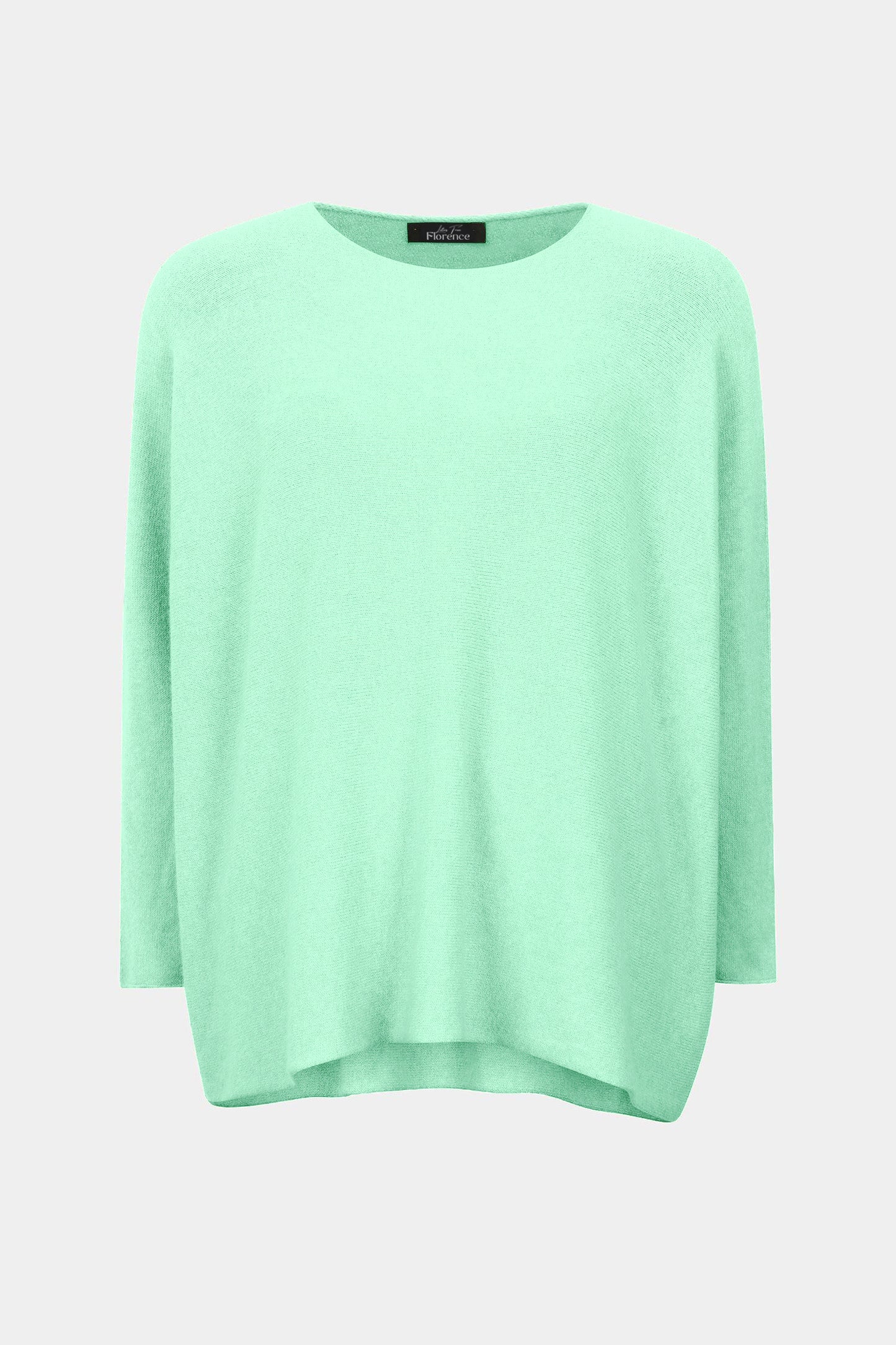 Cloud Two Slash Neck Oversize Jumper