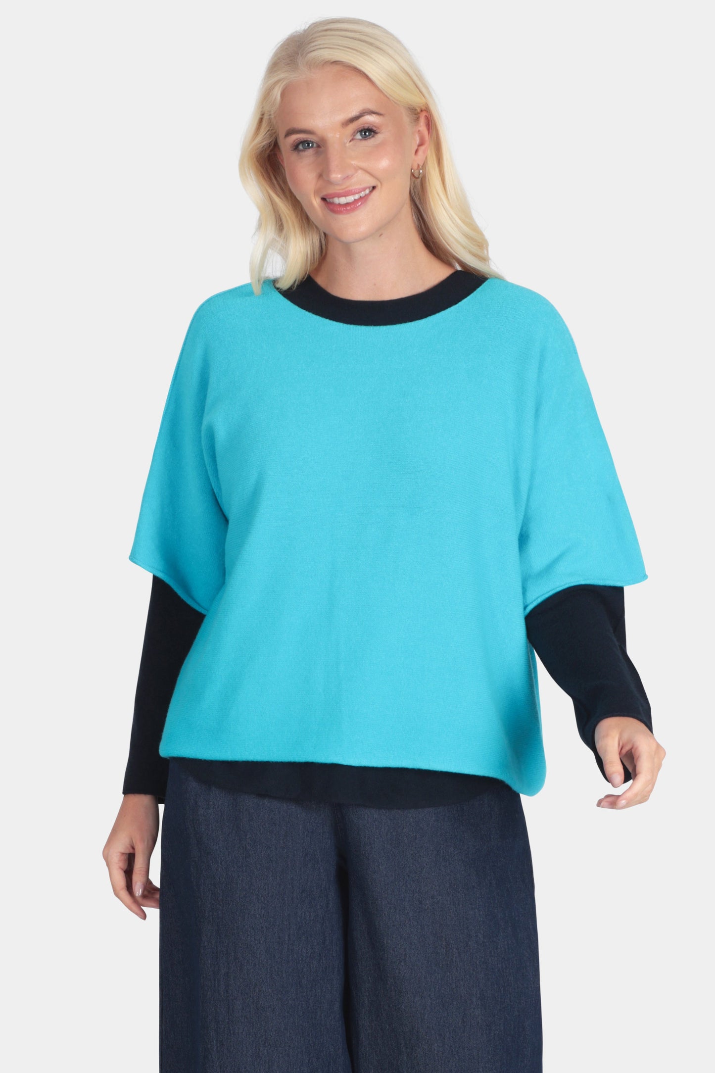 Cloud Two Round Neck Crop