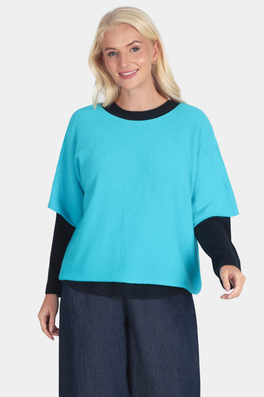 Cloud Two Round Neck Crop