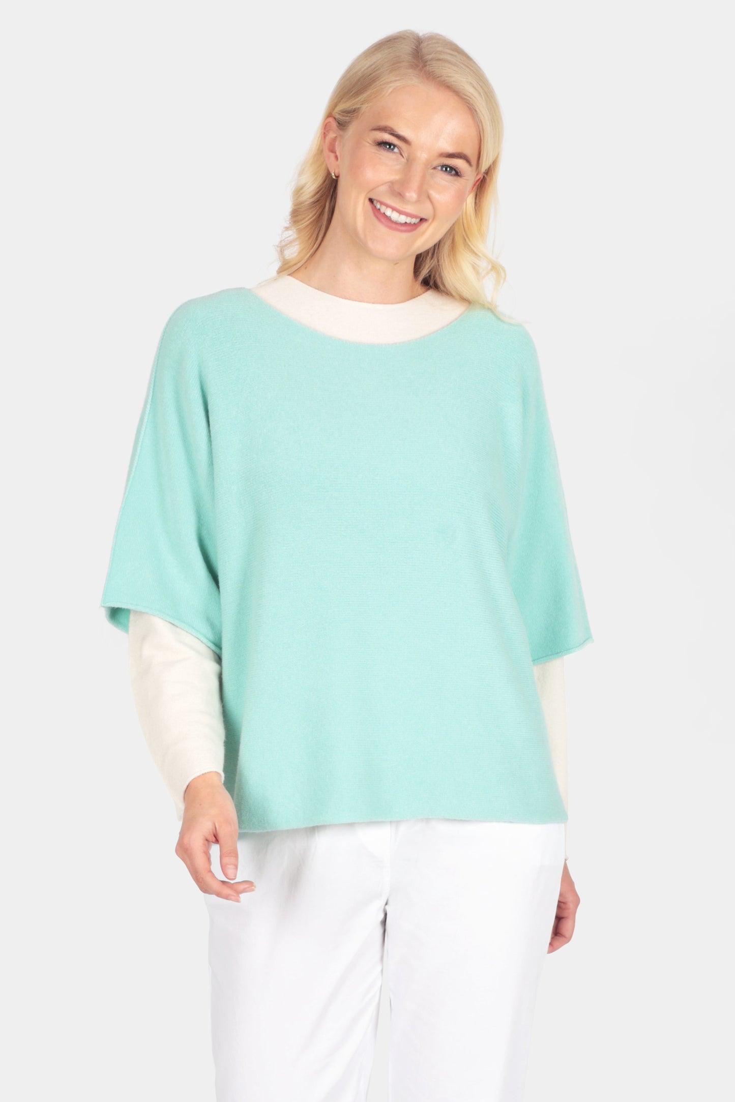 Cloud Two Round Neck Crop