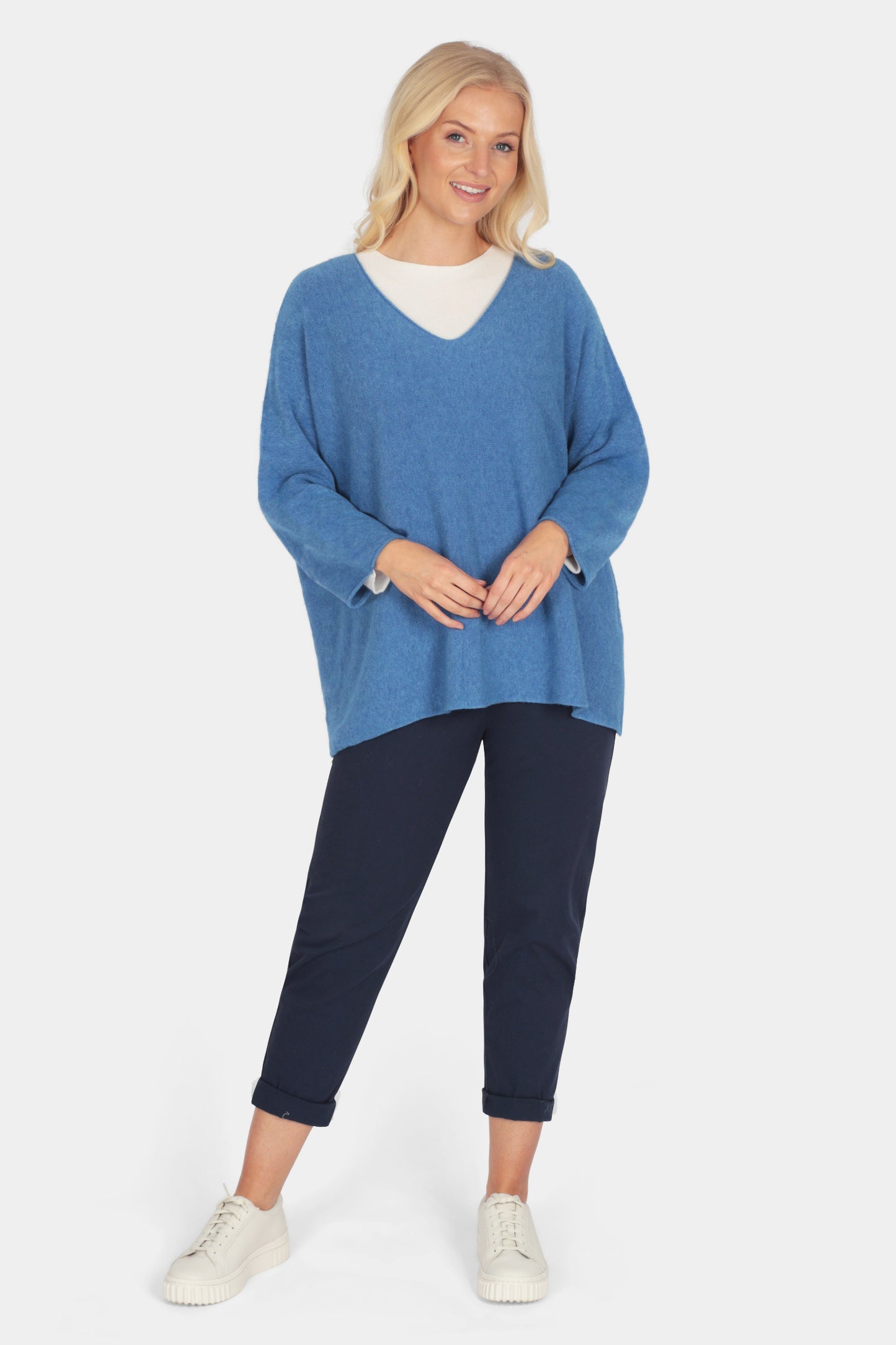 Cloud Two V-Neck Oversize Jumper