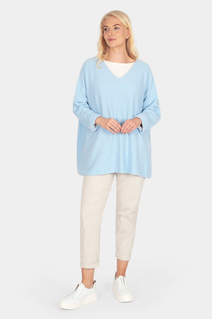 Cloud Two V-Neck Oversize Jumper