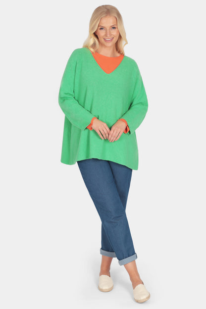 Cloud Two V-Neck Oversize Jumper
