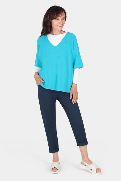 Cloud Two V-Neck Crop