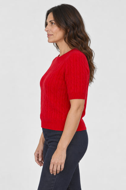 Cloud Two Cable Crew Jumper