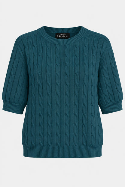 Cloud Two Cable Crew Jumper