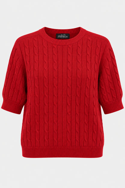 Cloud Two Cable Crew Jumper