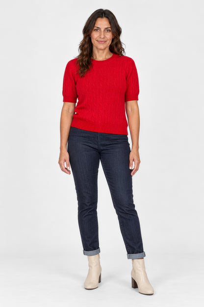 Cloud Two Cable Crew Jumper