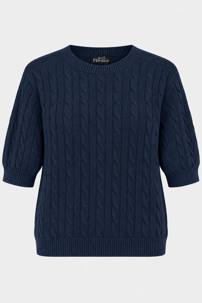Cloud Two Cable Crew Jumper