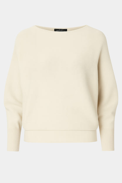 Cloud Two Slash Neck Batwing Jumper