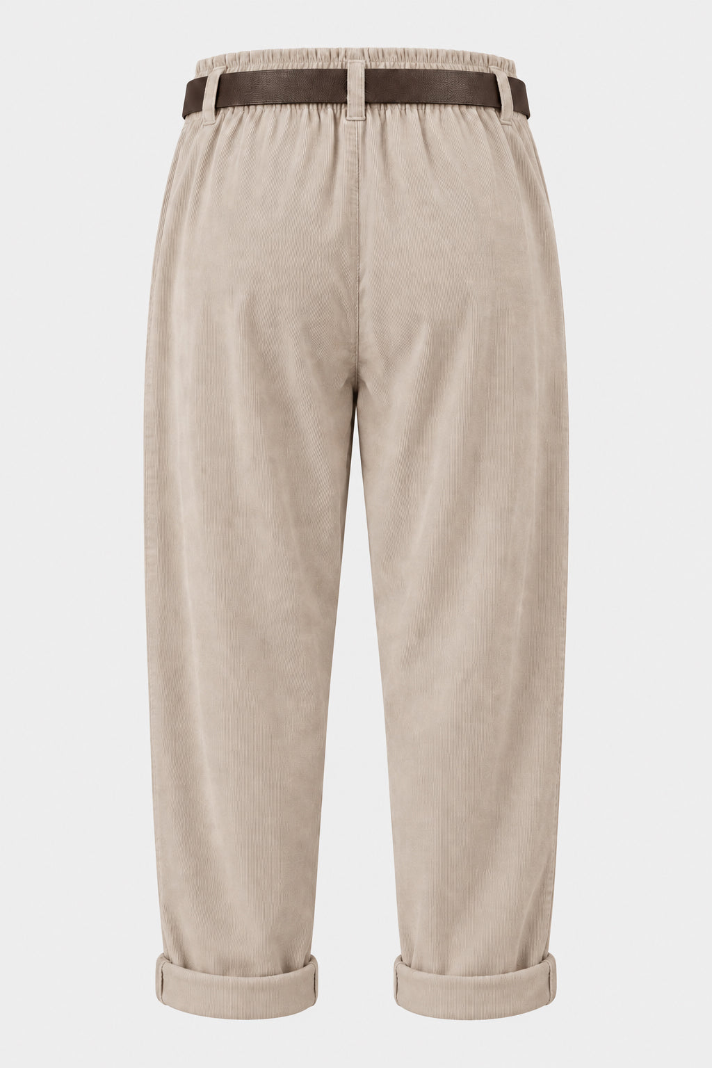 Straight Leg Cotton Cord Trousers