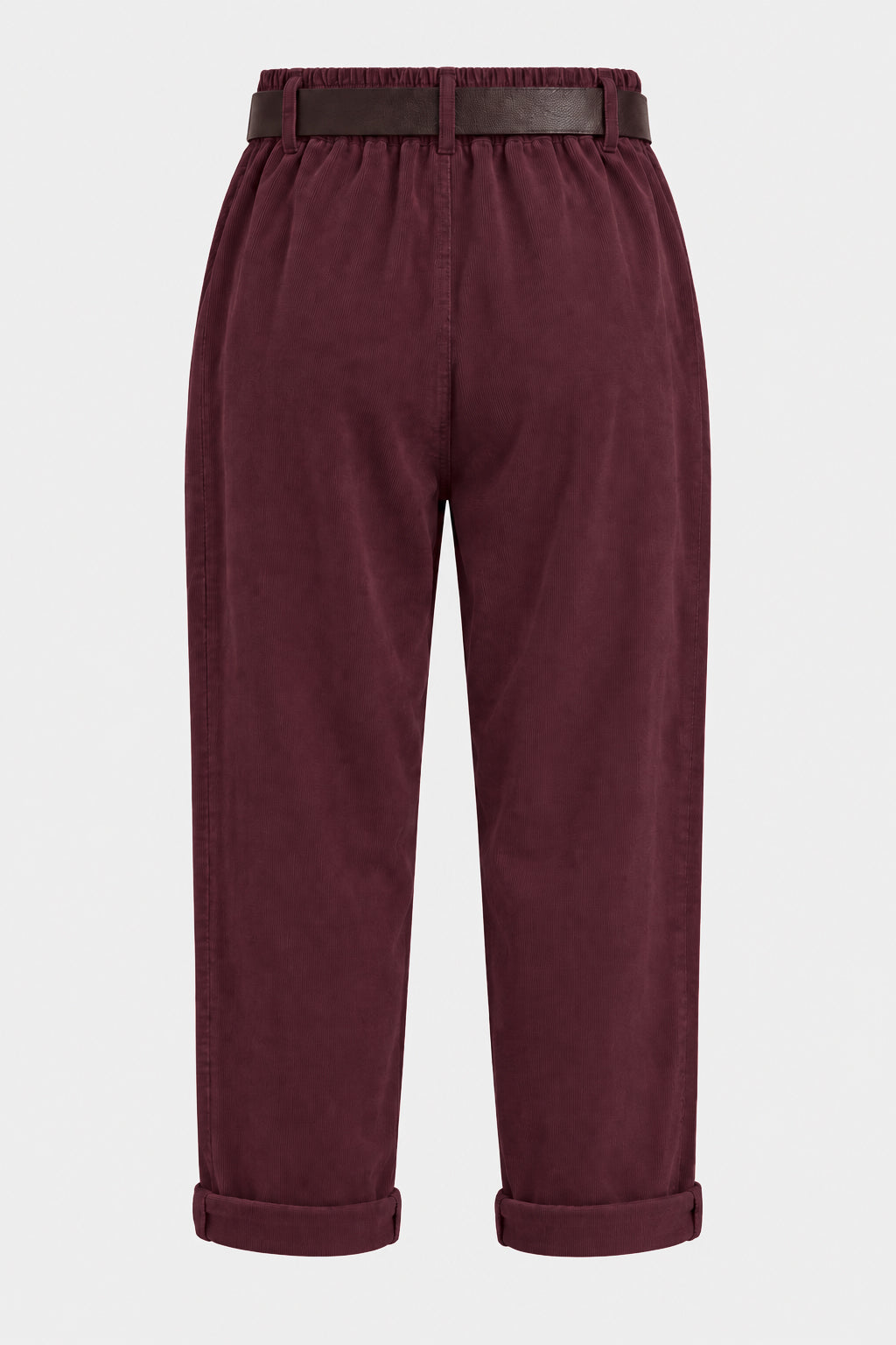 Straight Leg Cotton Cord Trousers