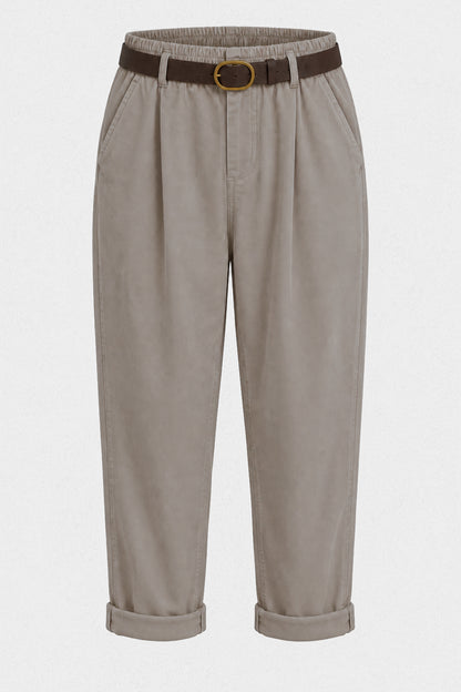 Straight Leg Cotton Cord Trousers