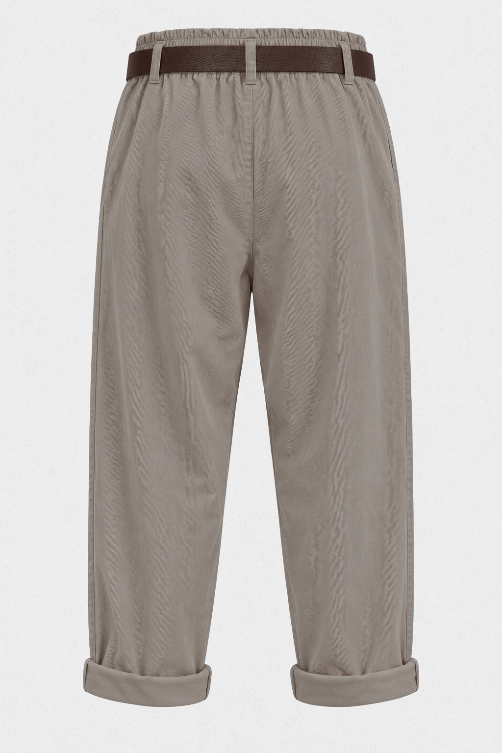 Straight Leg Cotton Cord Trousers