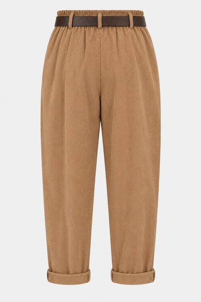 Straight Leg Cotton Cord Trousers