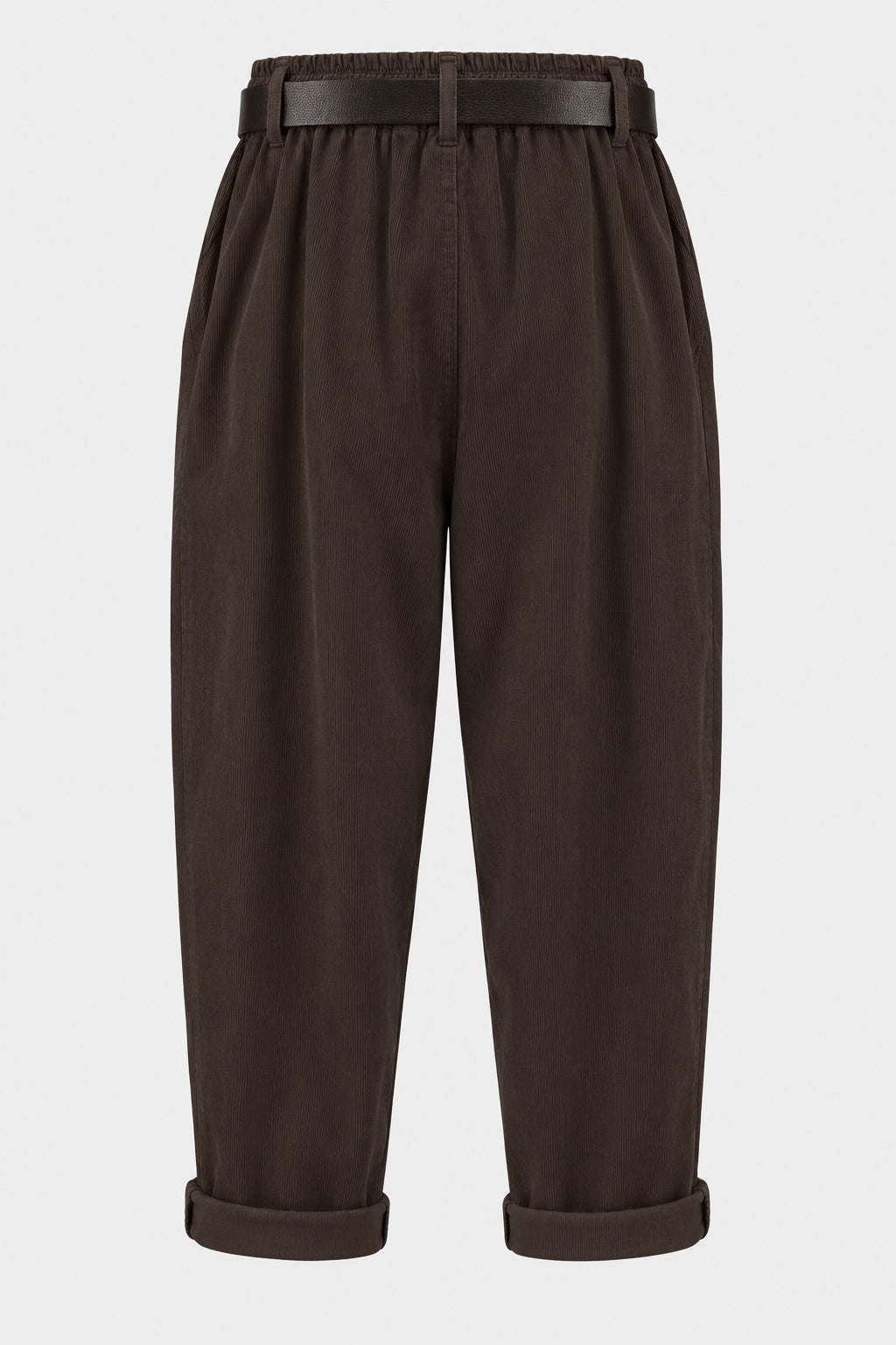 Straight Leg Cotton Cord Trousers