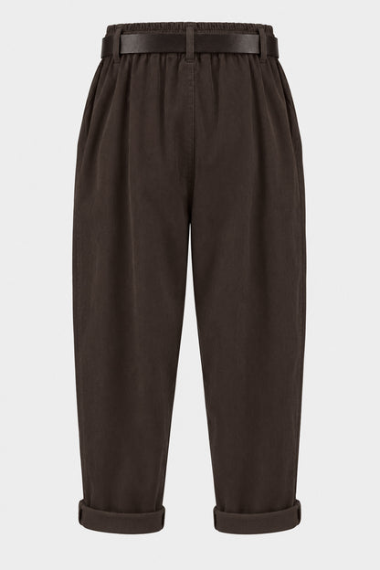 Straight Leg Cotton Cord Trousers