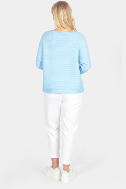 Cotton Straight Tie Waist Trousers