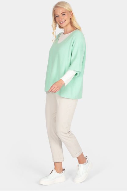 Cotton Straight Tie Waist Trousers