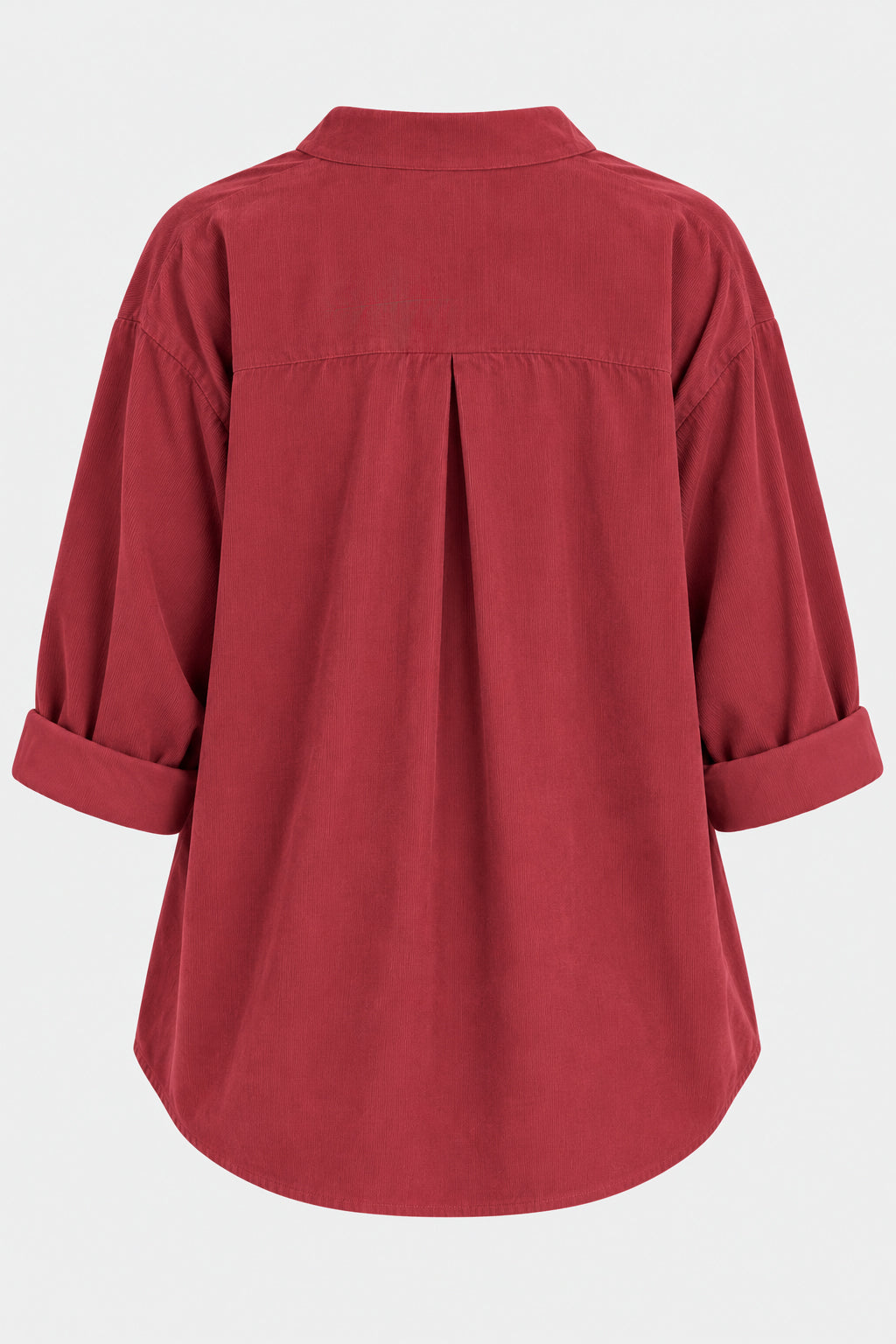 V-Neck Cotton Cord Blouse