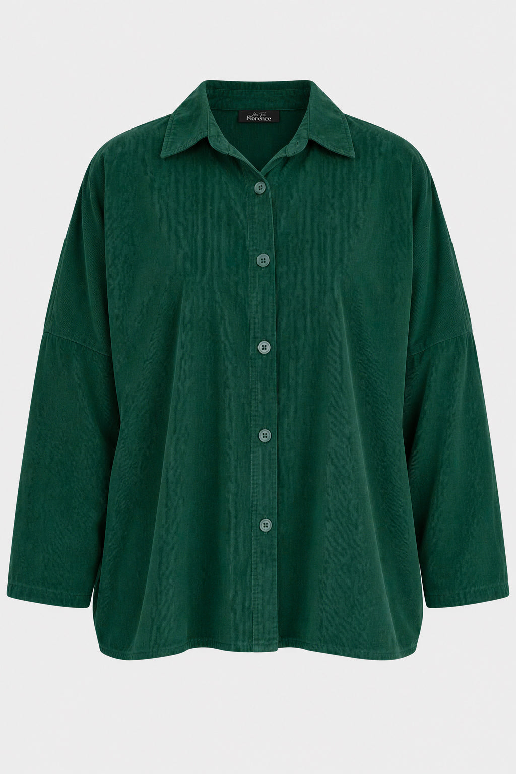 Button Up Cotton Cord Shirt