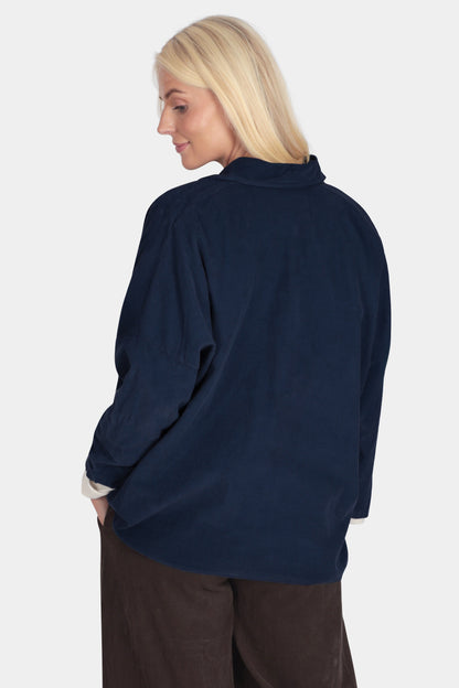 Button Up Cotton Cord Shirt