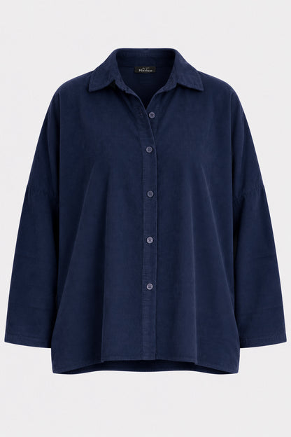 Button Up Cotton Cord Shirt