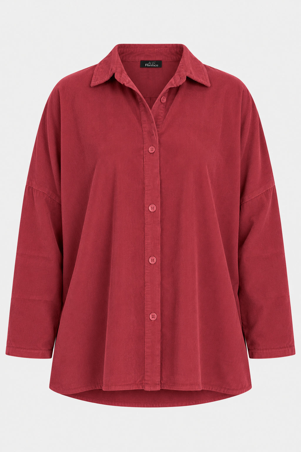 Button Up Cotton Cord Shirt