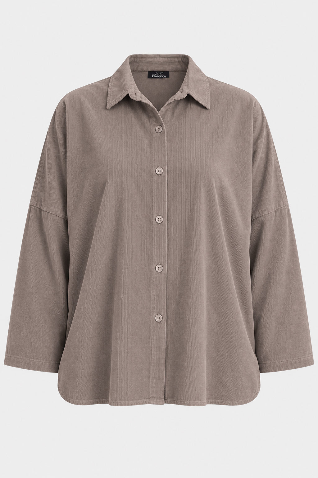 Button Up Cotton Cord Shirt