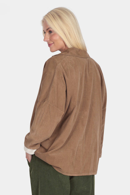 Button Up Cotton Cord Shirt