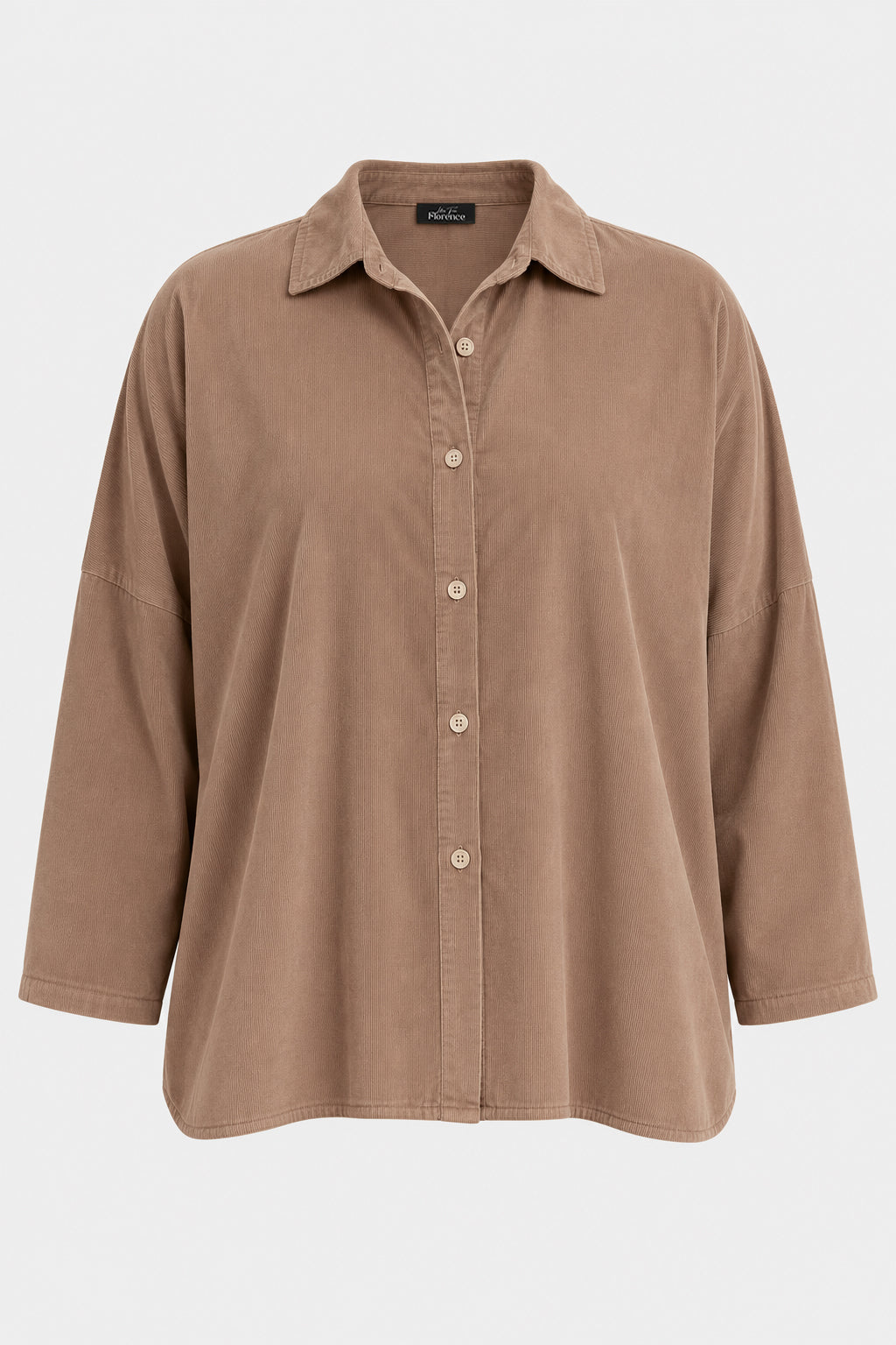 Button Up Cotton Cord Shirt