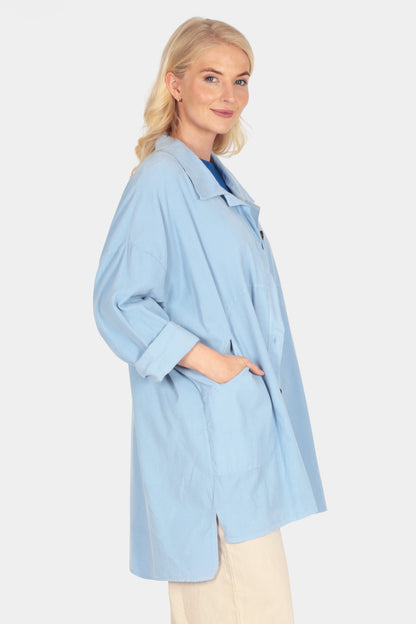 Needlecord Button-Through Jacket