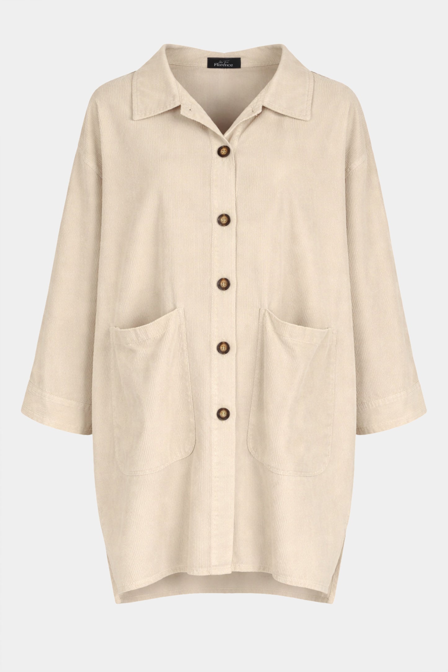 Needlecord Button-Through Jacket