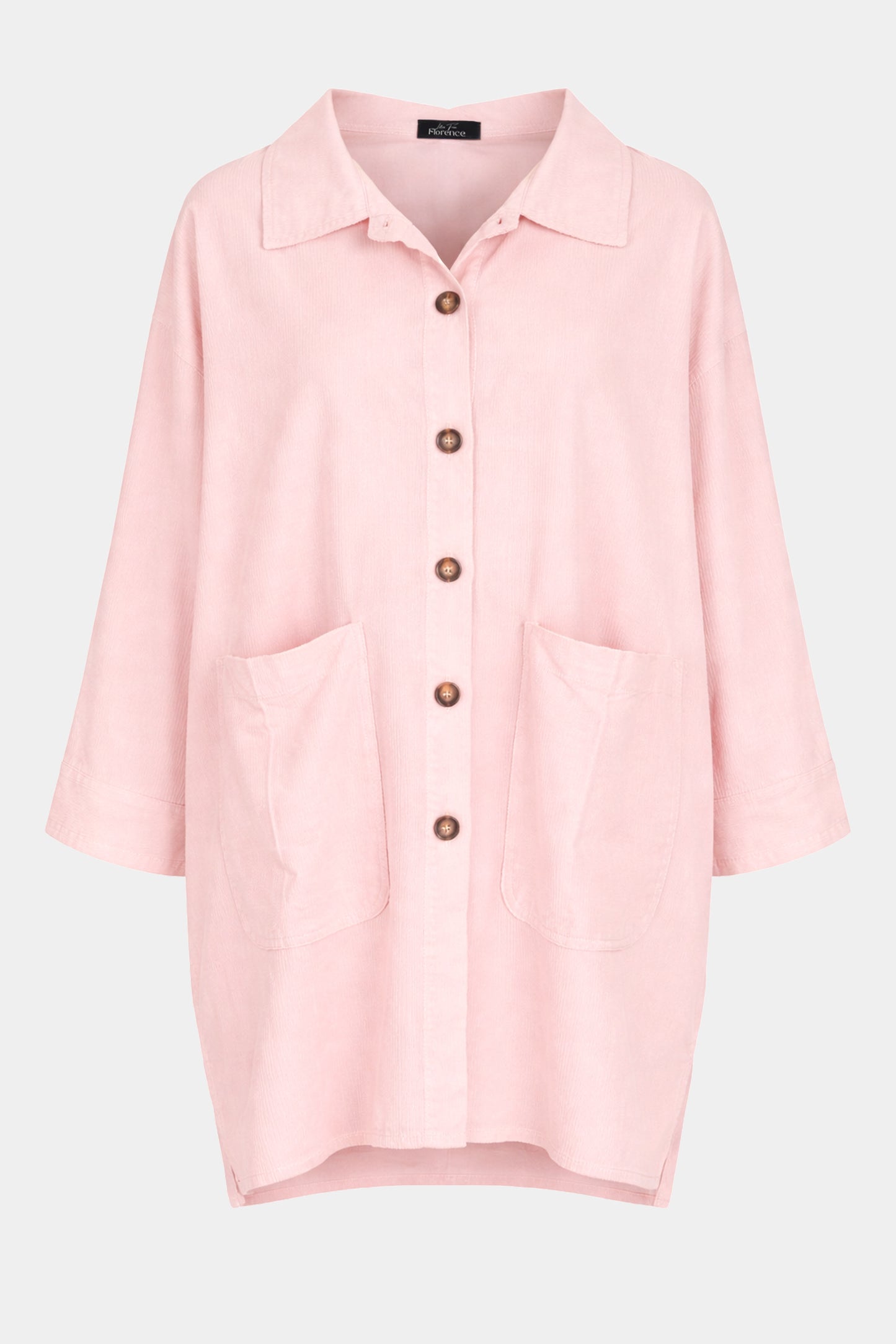 Needlecord Button-Through Jacket