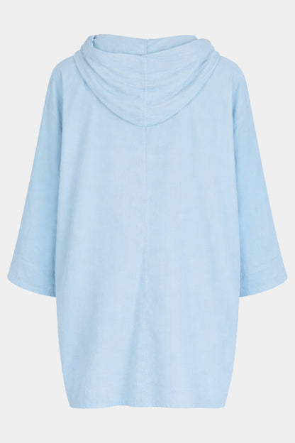 Cotton Needlecord Hooded Jacket