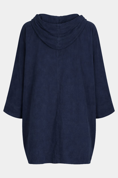 Cotton Needlecord Hooded Jacket