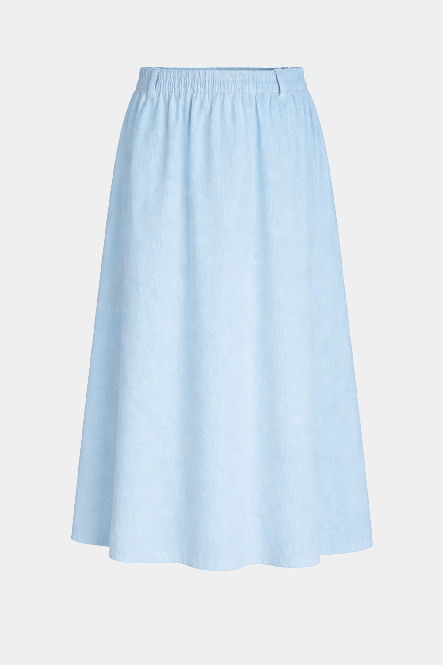 Cotton Needlecord Midi Skirt