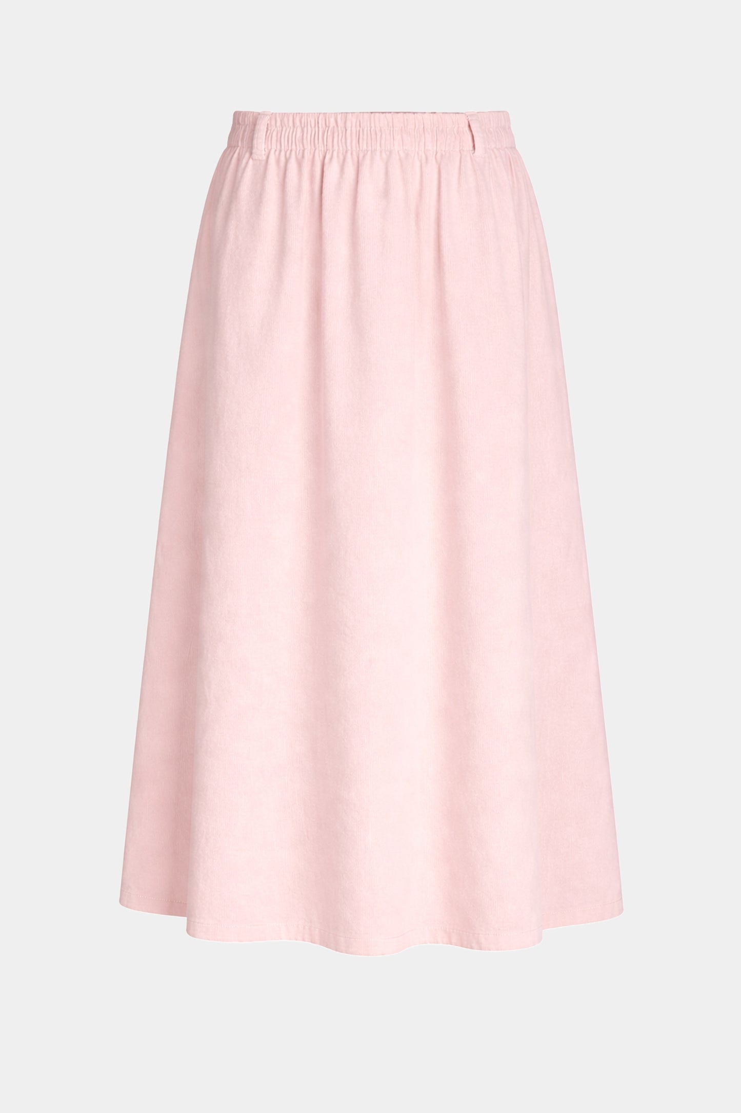 Cotton Needlecord Midi Skirt