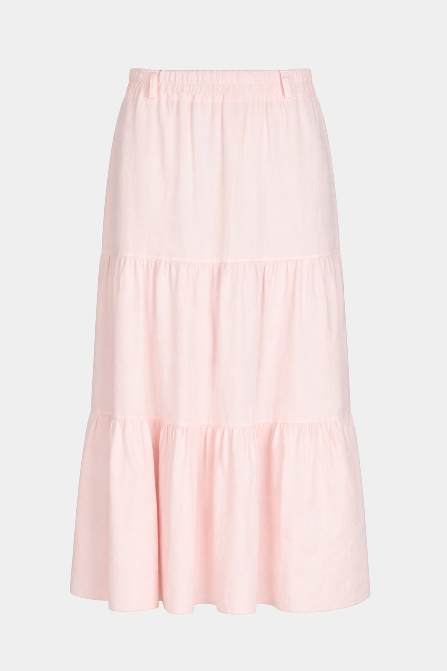 Cotton Needlecord Tiered Maxi Skirt