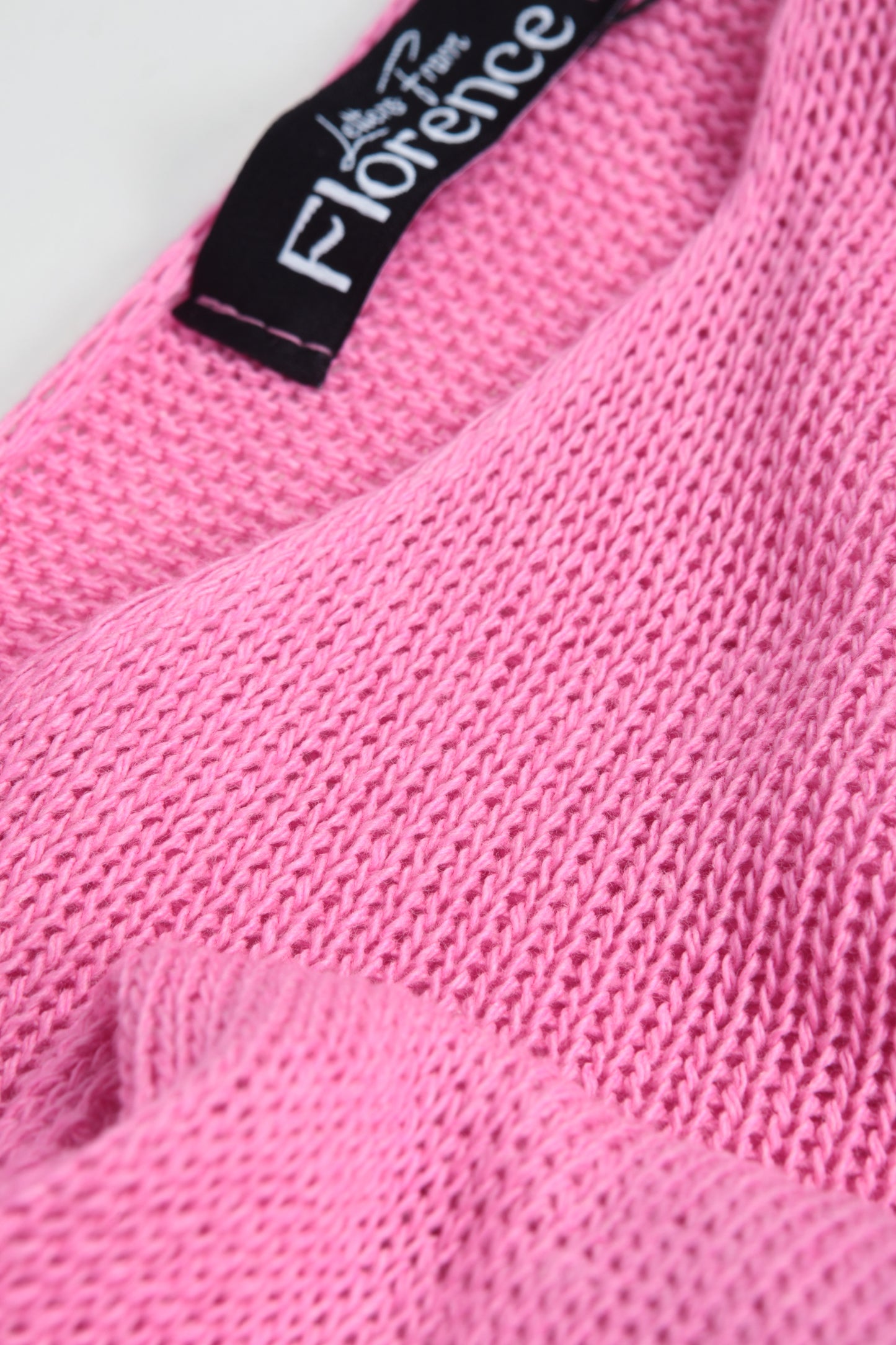 Round Neck Cotton Knit Top