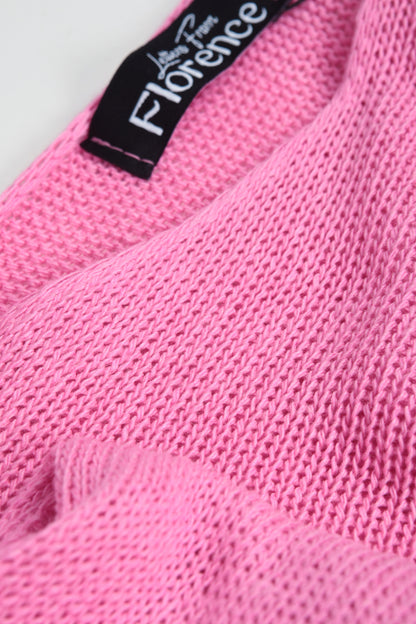 Round Neck Cotton Knit Top