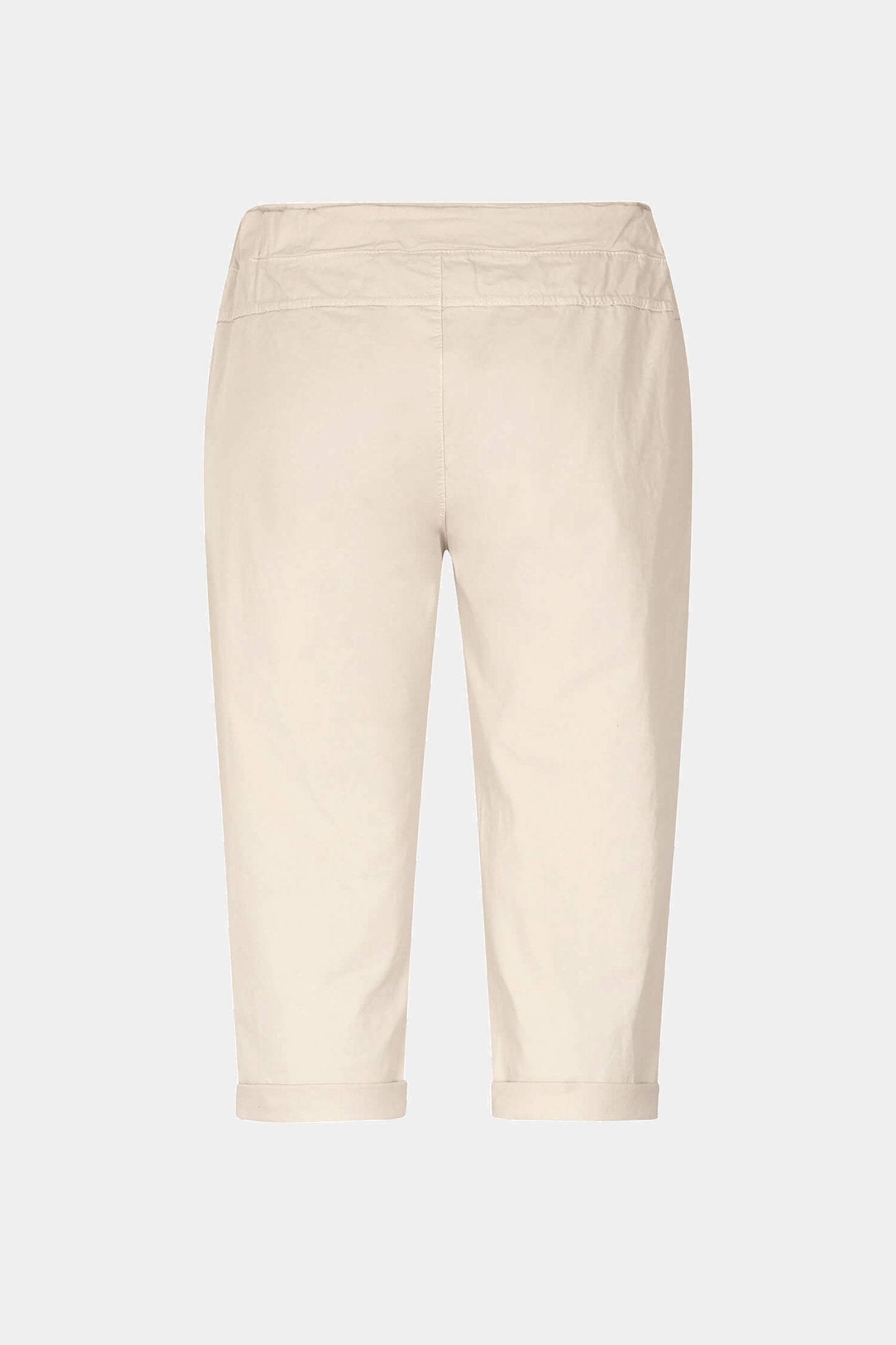 Cotton Stretch Tie Waist Crops