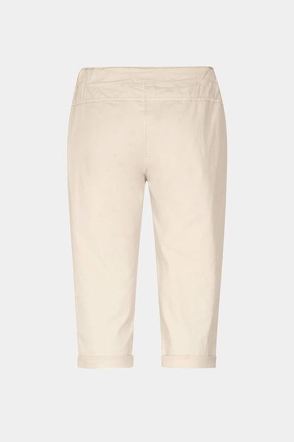 Cotton Stretch Tie Waist Crops