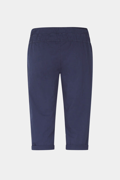 Cotton Stretch Tie Waist Crops