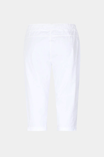 Cotton Stretch Tie Waist Crops