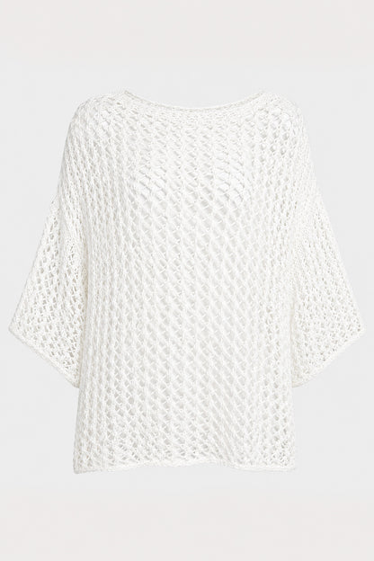 Cotton Net Weave Top