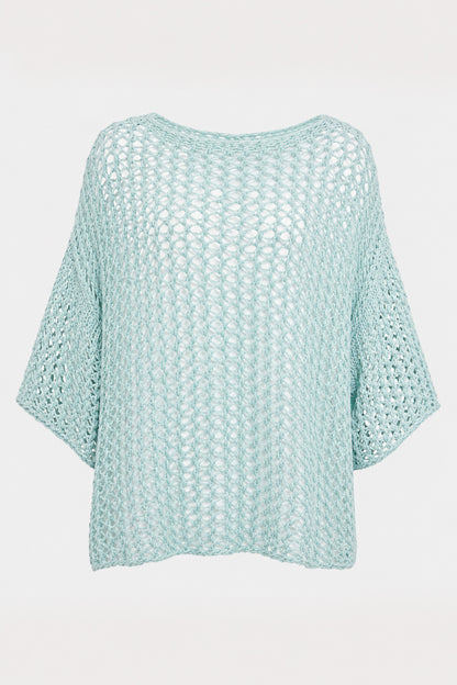 Cotton Net Weave Top