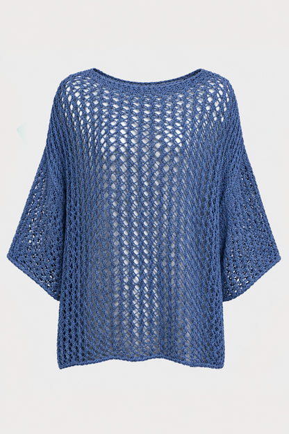 Cotton Net Weave Top