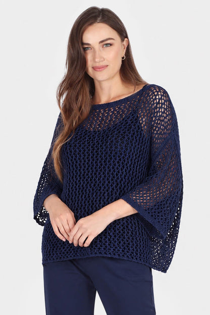 Cotton Net Weave Top